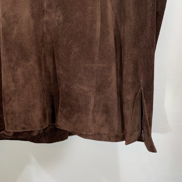 Classiques Entier Suede Chocolate Brown Jacket - Picture 8 of 11